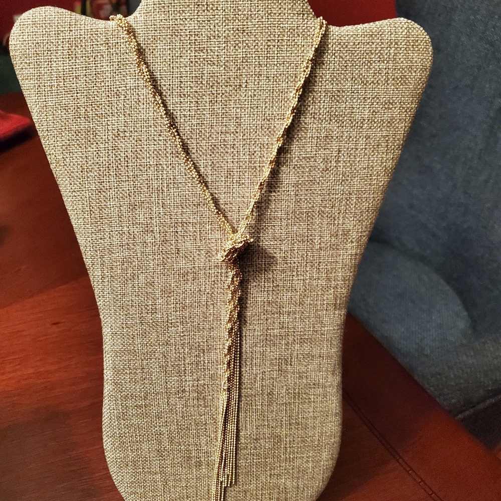 Gold necklace